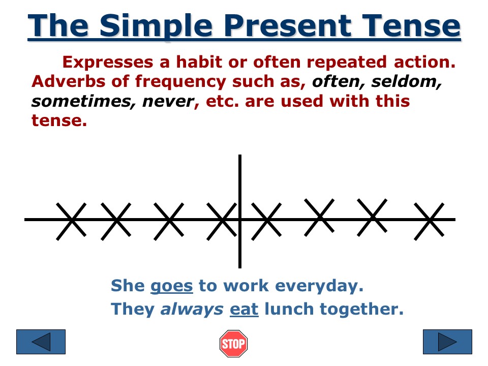 The Simple Present Tense English Learn Site